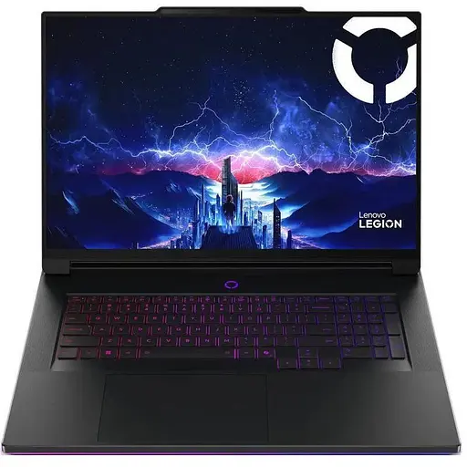 Ігровий ноутбук Lenovo Legion 9 18IAX10 (83EY002WRM). Процесор Intel® Core™ Ultra 9 275HX (36 МБ кешу, до 5,40 ГГц), 18-дюймовий WQUXGA IPS 240 Гц, 192 ГБ DDR5, 2 ТБ + 2 ТБ SSD, NVIDIA GeForce RTX 5080 з16