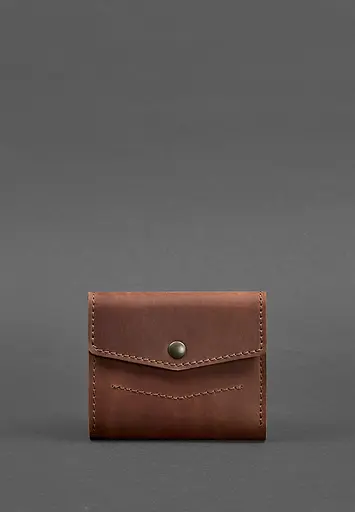 Шкіряний гаманець 2.1 світло-коричневий Crazy Horse - фото 2