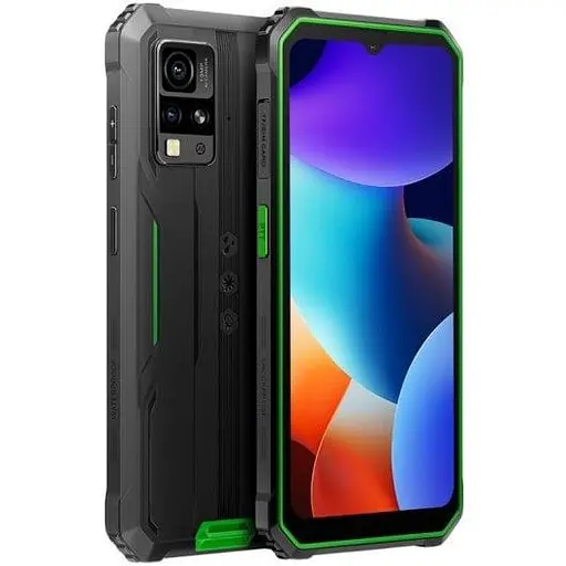 Смартфон Blackview BV4800 PRO 4/128 Gb ударопрочный черно-зеленый - фото 2