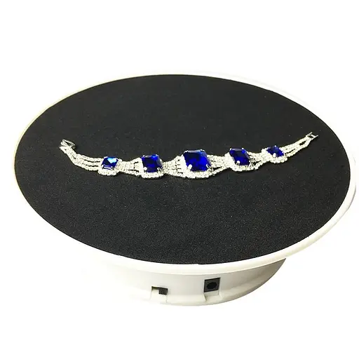 Поворотный стол для предметной съемки и 3D фото Heonyirry C366, диаметр 20 см, черный (100118) - фото 2