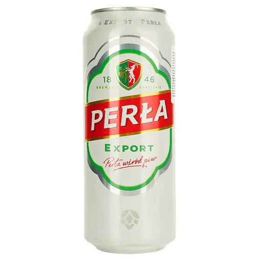 Пиво Perla Export светлое фильтрованное 5.2% 0.5 л