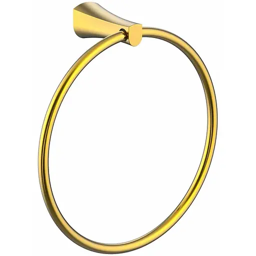 Тримач для рушника кільце Imprese Cuthna zlato 130280 Золотий - фото 1