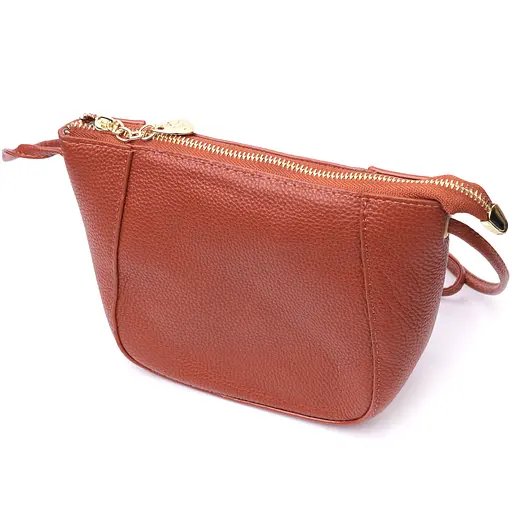 Кожаная сумка женская Vintage 22х15,5х7,5 см 000275554 - фото 2