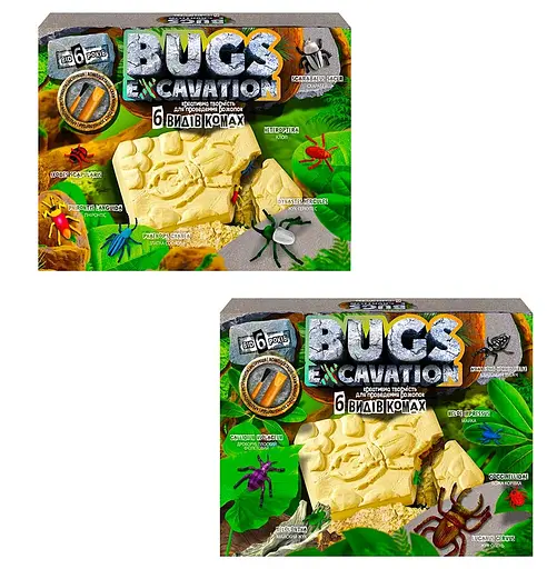 Набір для проведення розкопок "Bugs Excavation" BEX-01 Danko Toys Микс - фото 1