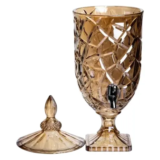 Лимонадница Amber Ice 5 л с краном для напитков сока фреша мохито Yiwu HP-19-309 - фото 3