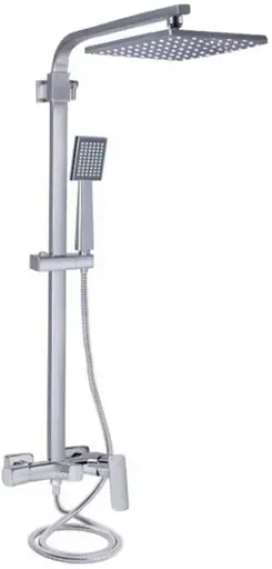 Душевая система универсальная Qtap Sloup, Chrome, QTSLO53103KNC49198 - фото 1