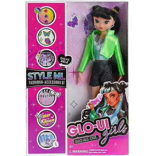 Кукла-модница Glo-ui girls, TK702, 29 см, аксессуары