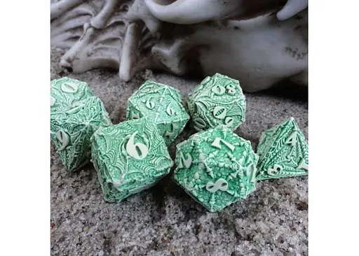 Набір кубиків Dracopolis Dice Set: Andean Longneck , 7 шт. (SDCP03) - фото 3