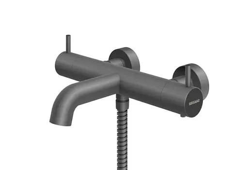 Термостат для ванны Kohlman Axel graphite настенный KPL-QW710AG Графит - фото 2