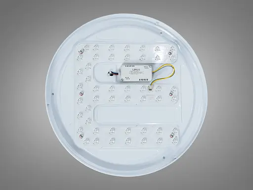 Люстра LED Diasha 46 Вт біла сіра 8 м² - фото 4