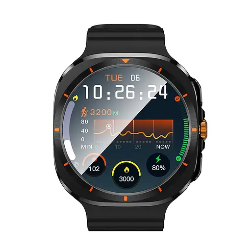 Смарт-годинник Hoco Smart Watch Y29 Smart sports watch (call version) Black - фото 4