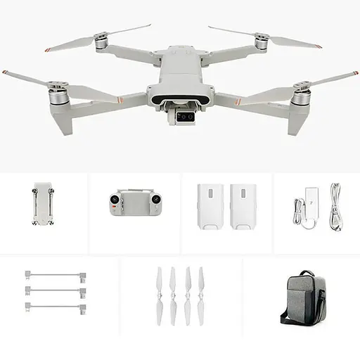 Квадрокоптер Fimi X8 Tele Combo с 4K камерой и 30-кратным зумом до 35 мин полета, 10 км дальность Белый, сумка и 2 акб