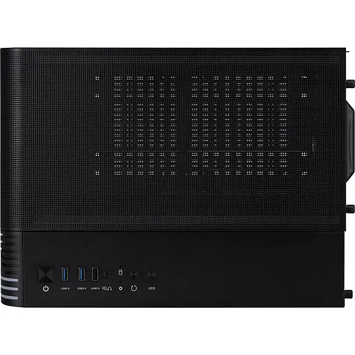 Корпус 1stPlayer VT5-BK-3F7 Black - фото 3