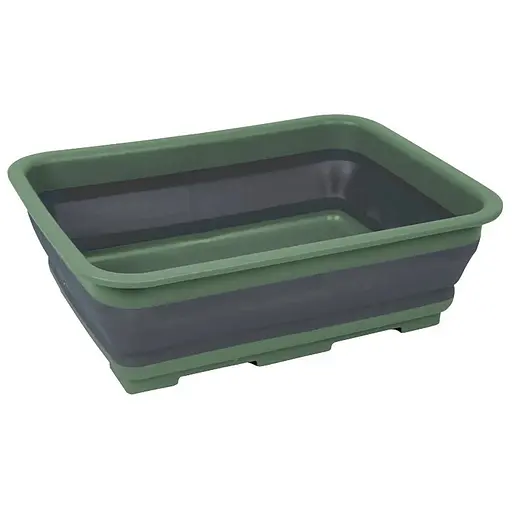 Таз складной Bo-Camp Washing Bowl Collapsible 7L Grey/Green (6303690) (DAS302124) - фото 1
