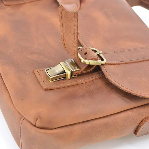 Чоловіча шкіряна сумка TARWA 32х25х7 см sum0025460 - фото 17