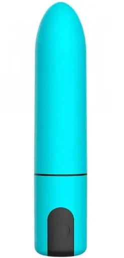 Віброкуля I’MCUM Kiss Bullet у вигляді помади 10 режимів вібрації Блакитна (IM-KGS008)