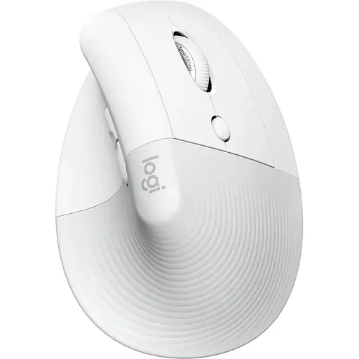 Миша комп'ютерна Logitech Lift for Mac Vertical Ergonomic Mouse Off White (910-006477) - фото 1