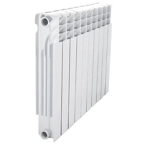 Радіатор секційний Intelli 500/96 Bimetal / Ціна за 1 секцію RAD044, Білий - фото 3