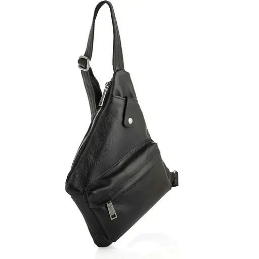 Кожаная сумка-слинг Tarwa 23х21х4 см sum0025551 - фото 1