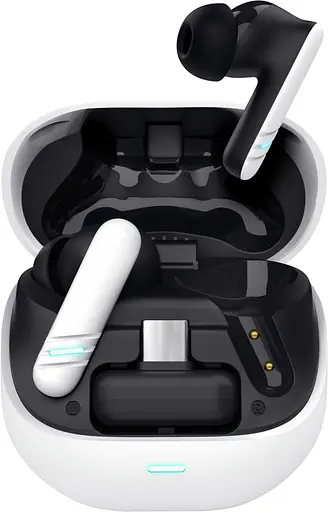 Наушники TWS GTX 409 Oxxie Earbuds BT 5.3, ENC, SBC, микрофон, белый Trust teh0013070 - фото 2