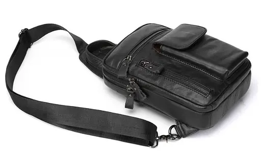 Чоловіча шкіряна сумка Vintage 17,5х25х4,5 см sum0012247 - фото 2