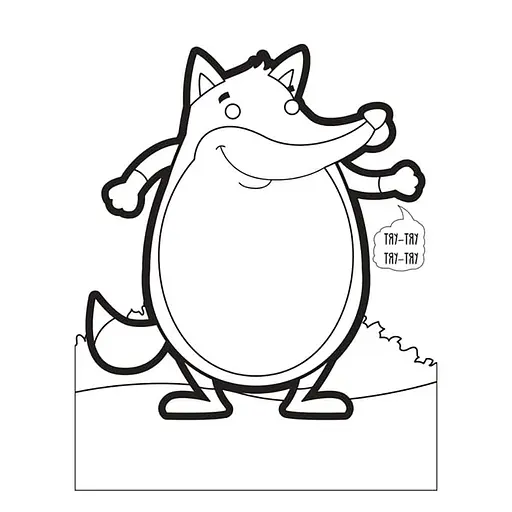 Детская книжка-раскраска "Кто сказал вик-вик?" Книжковий Хмарочос 404034, 8 страниц - фото 2