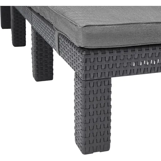 Шезлонг пластиковий Keter Daytona, сірий - фото 5