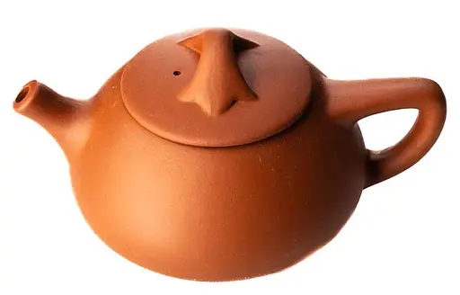 Иссинский чайник Трехрогий из печи, 190 мл - Коричневий - фото 13