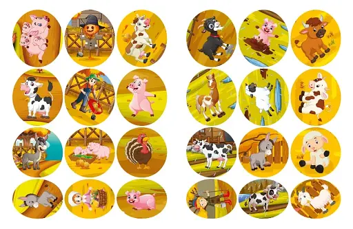 Наклей і дізнайся. Осінь у лісі - фото 4