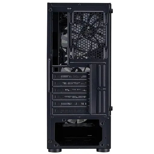 Корпус 1stPlayer D4-BK-4F1 Black без БЖ - фото 7