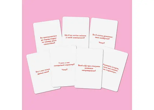 Настольная игра Оrner Разговорная игра Расскажи мне все! Girls edition (укр.) (1928) - фото 7