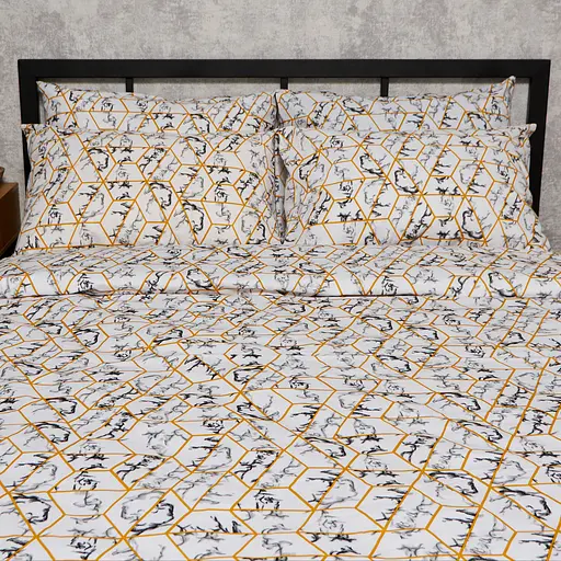 Набор наволочек Moon&Star Бязь Gold Люкс Modern Marble 70х70 см 2 шт - фото 1