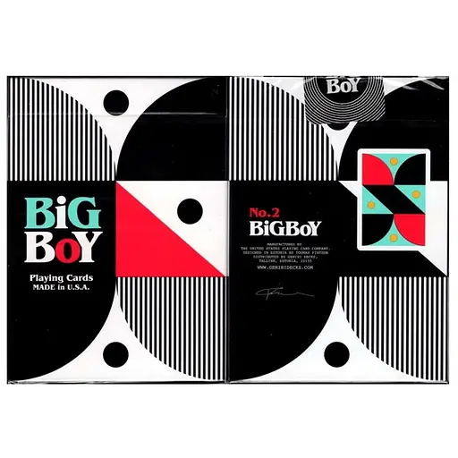 Карты игральные United States Playing Card Company Gemini Big Boy No.2 (PC_GBB2) - фото 1