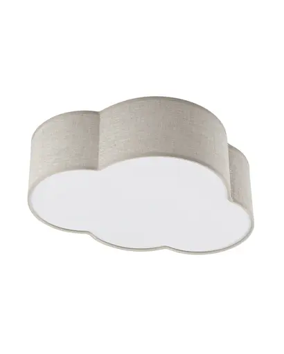 Світильник стельовий TK Lighting 10006 Cloud M E27 2x15W IP20 бежевий - фото 1