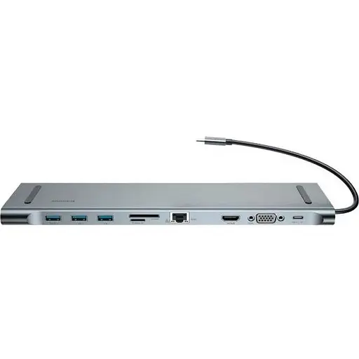 Док-станція для ноутбука Baseus Enjoyment Series Type-C Notebook Hub Adapter (CATSX-F0G) - фото 1