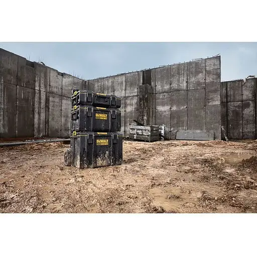 Комплект ящиков DeWalt Toughsystem 2.0: ящик DS450 Toughsystem 2.0 DWST83295-1+ящик DS300 Toughsystem 2.0 DWST83294-1+ящик DS150 Toughsystem 2.0 DWST83293- - фото 3