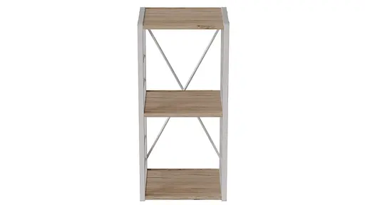 Етажерка 3/34 Серії Коннект 73x34x28 білий ДСП Дуб Сан-Марино 16мм FRD-104296 - фото 5