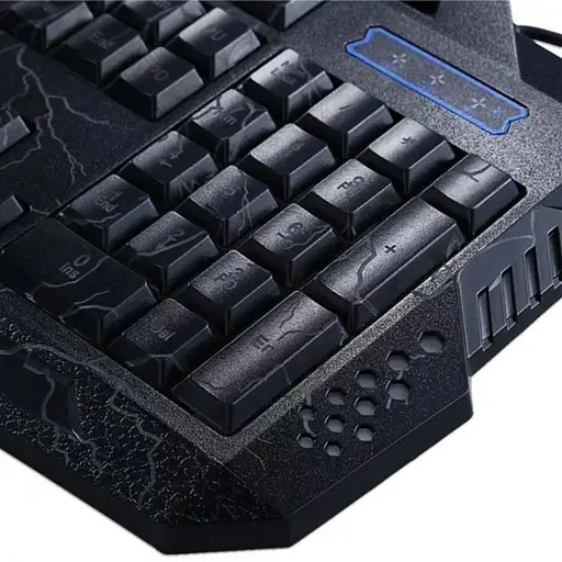 Игровая компьютерная клавиатура Atlanfa M200L с LED подсветкой - фото 7