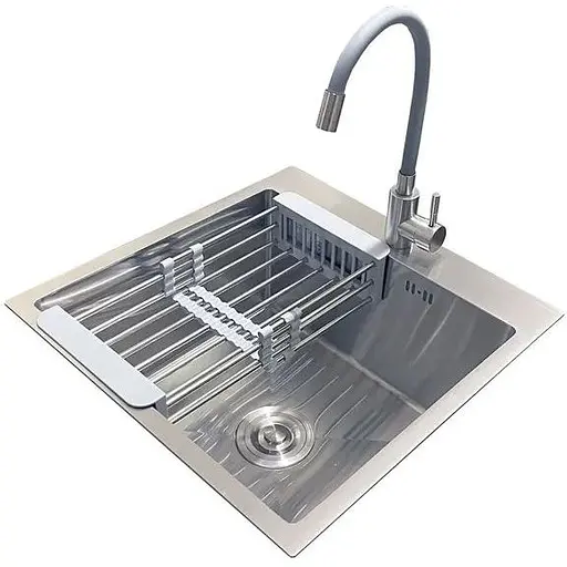 Комплект мийка + змішувач Romzha Arta U-450 (C) - фото 1