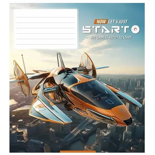 Зошит учнівський Школярик 012-3411K 12 аркушів Різнокольоровий - фото 1