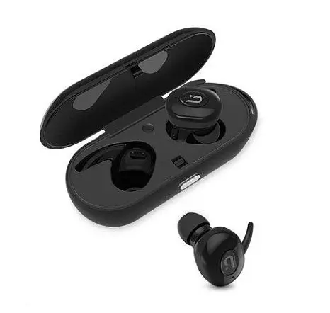 Бездротова Bluetooth стерео гарнітура Borofone BE8 Чорний - фото 2