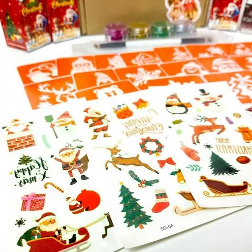 Подарочный набор "Рождественское чудо: Волшебный подарок" Fresh Tattoo gift-box-christmass-3kids - фото 5