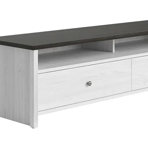 Тумба под ТВ ВМК (БРВ) Порто RTV2S/160 Джанни + Сосна Ларико (GRB-1970) - фото 3