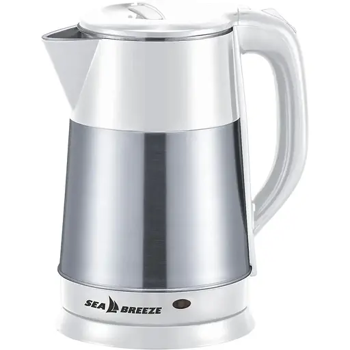 Электрочайник-термос SeaBreeze SB-016 2.5 л, 1500 Вт, диск, пластик+нерж