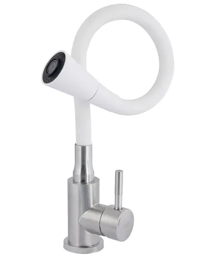 Змішувач для кухні Lidz Aria 015F31 з гнучким виливом LDARI015F31WNK36981 - фото 2