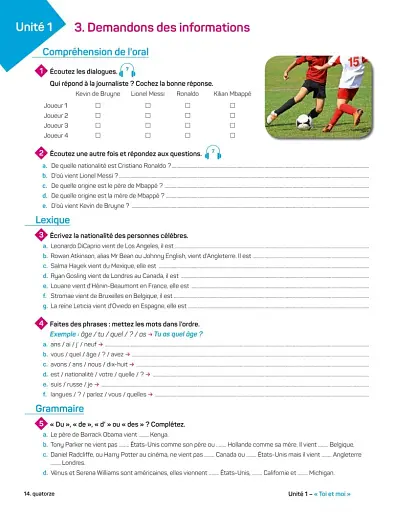 LaClasse - Niveau A1 - Cahier d'activités - фото 5