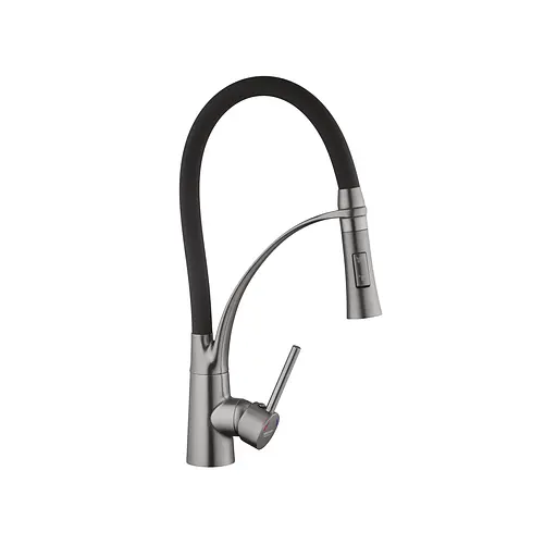 Змішувач для кухні Kroner KRP Ersel - GRP03393BLK Графіт - фото 4