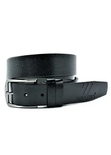 Ремінь шкіряний Weatro чоловічий 115-120х3,3 см acs0023852 - фото 3