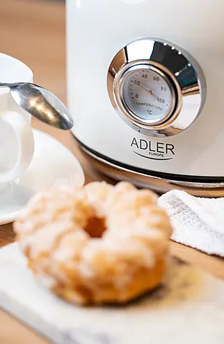 Електрочайник з термометром Adler AD 1346 White - фото 8