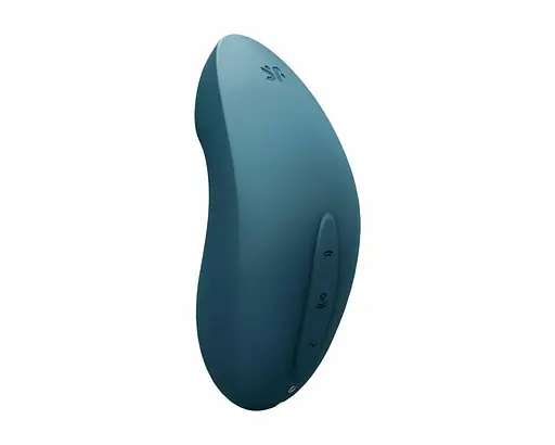 Вакуумний стимулятор клітора з вібрацією Satisfyer Vulva Lover 2 синій - фото 5